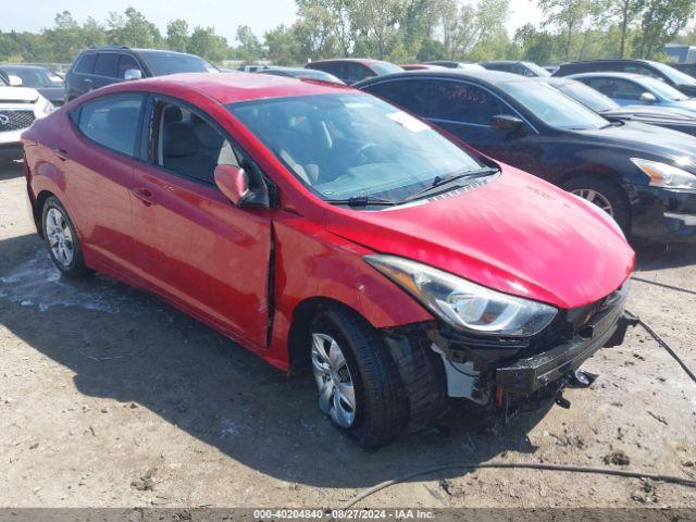  Salvage Hyundai ELANTRA