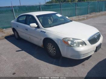  Salvage Buick Lucerne