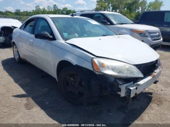  Salvage Pontiac G6