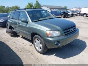  Salvage Toyota Highlander