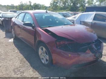  Salvage Pontiac G6