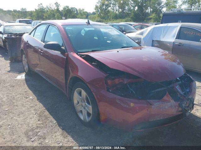  Salvage Pontiac G6