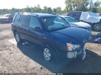  Salvage Toyota Highlander