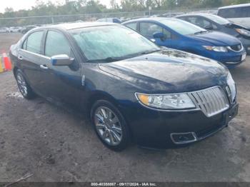  Salvage Lincoln MKZ Hybrid