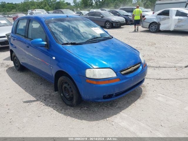  Salvage Chevrolet Aveo 5