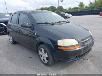  Salvage Chevrolet Aveo 5