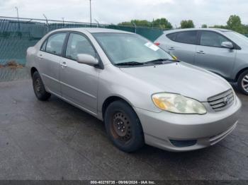  Salvage Toyota Corolla