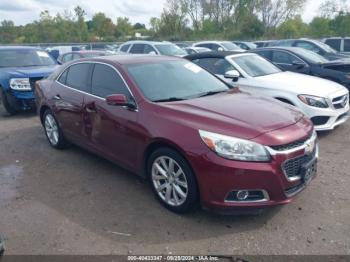  Salvage Chevrolet Malibu