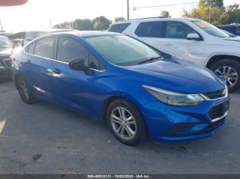  Salvage Chevrolet Cruze