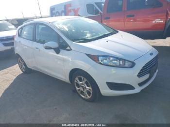  Salvage Ford Fiesta