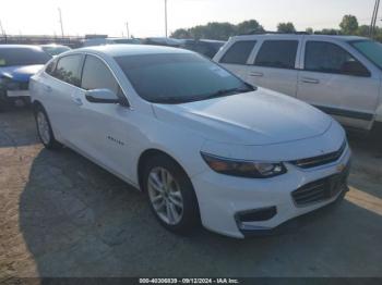  Salvage Chevrolet Malibu