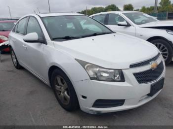  Salvage Chevrolet Cruze