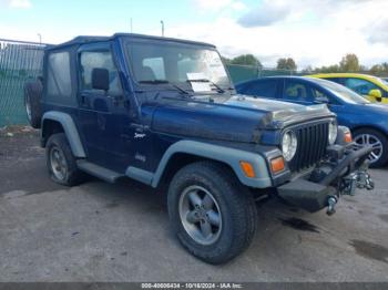  Salvage Jeep Wrangler