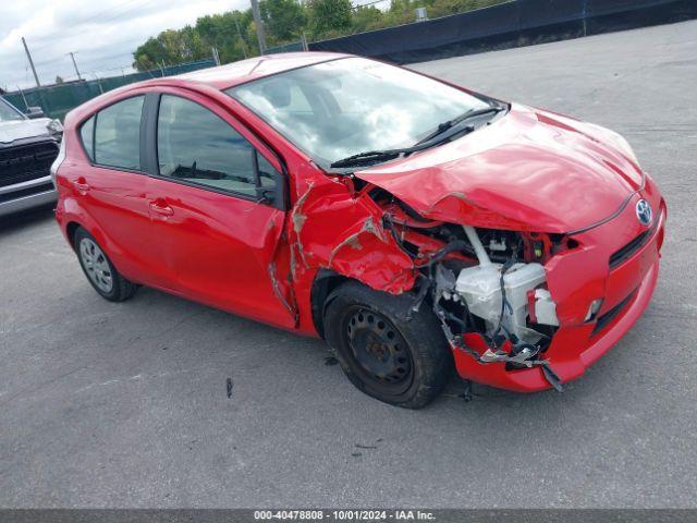  Salvage Toyota Prius c