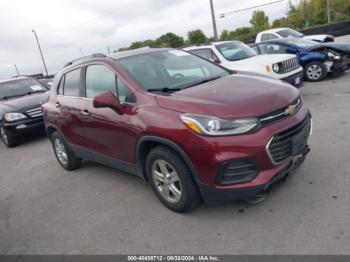  Salvage Chevrolet Trax