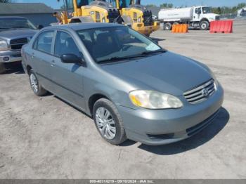  Salvage Toyota Corolla