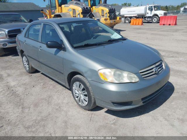  Salvage Toyota Corolla