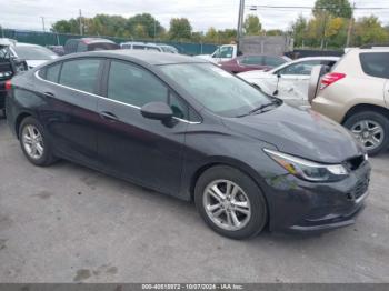  Salvage Chevrolet Cruze