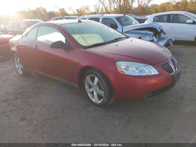  Salvage Pontiac G6