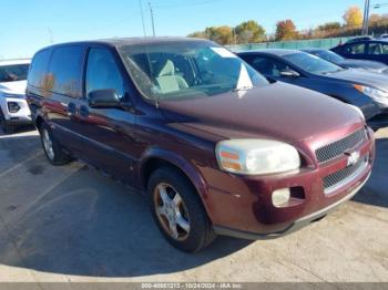  Salvage Chevrolet Uplander