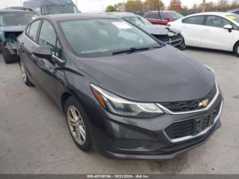  Salvage Chevrolet Cruze