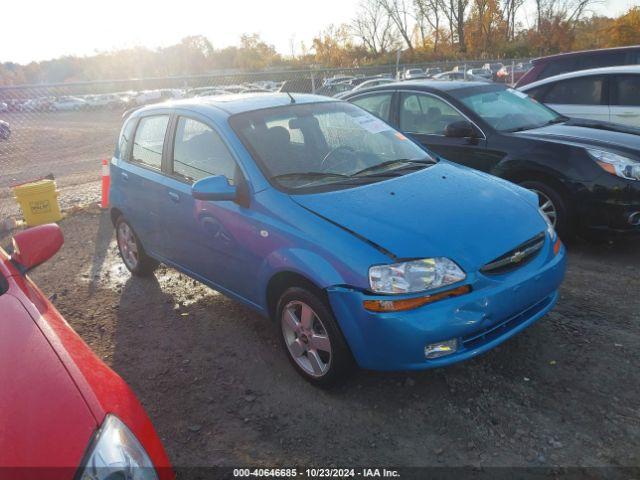  Salvage Chevrolet Aveo