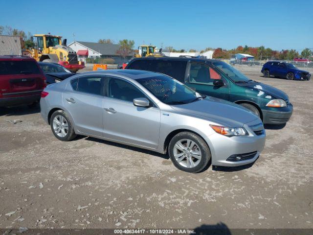  Salvage Acura Ilx Hybrid