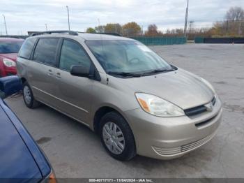  Salvage Toyota Sienna