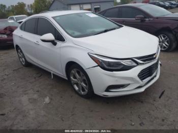  Salvage Chevrolet Cruze