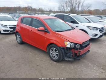  Salvage Chevrolet Sonic