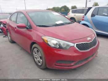  Salvage Kia Forte