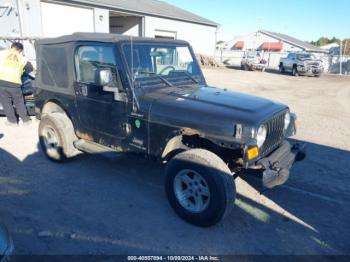  Salvage Jeep Wrangler