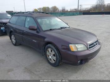  Salvage Subaru Outback