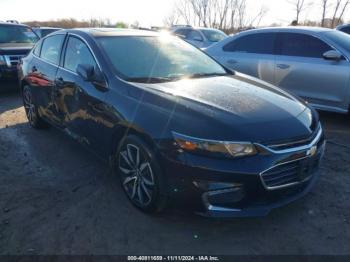  Salvage Chevrolet Malibu