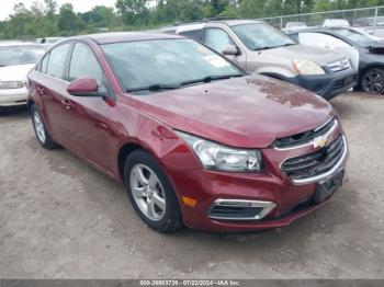  Salvage Chevrolet Cruze