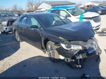  Salvage Lincoln MKZ Hybrid