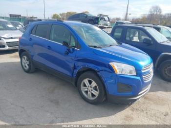  Salvage Chevrolet Trax