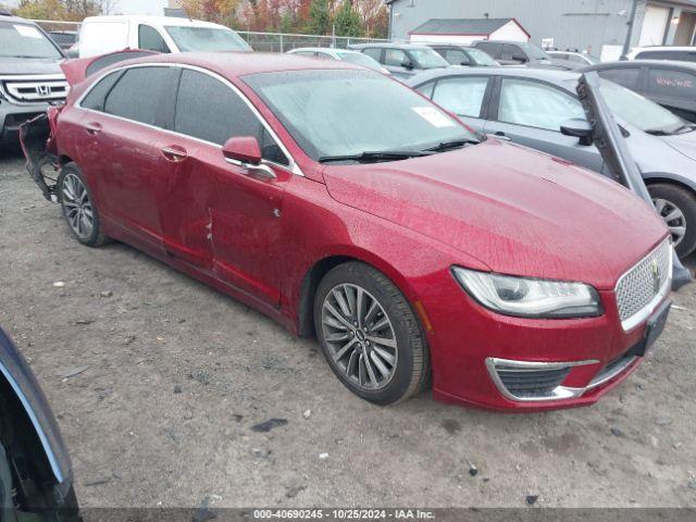  Salvage Lincoln MKZ