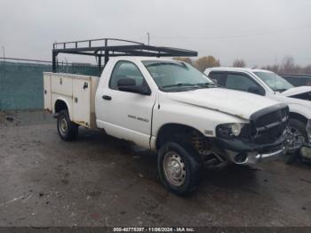  Salvage Dodge Ram 2500