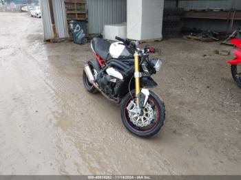  Salvage Triumph Motorcycle Speed Triple