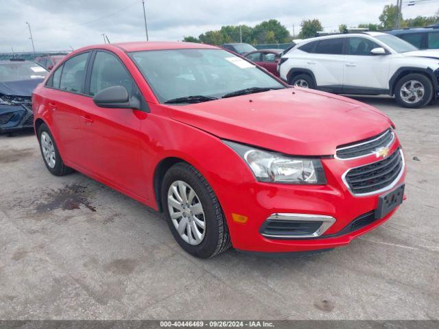  Salvage Chevrolet Cruze