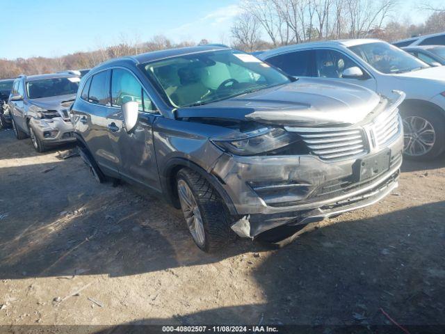  Salvage Lincoln MKC