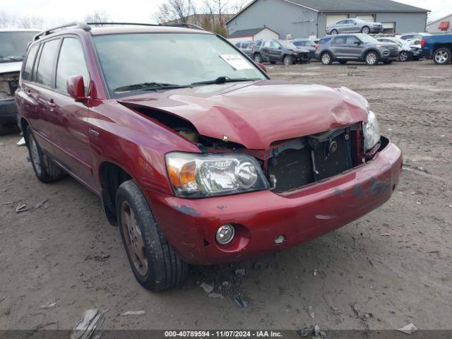  Salvage Toyota Highlander