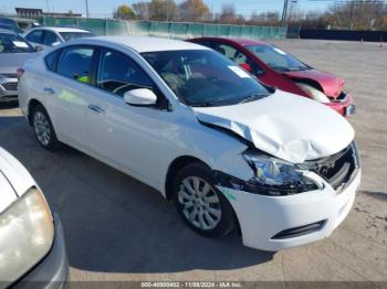  Salvage Nissan Sentra