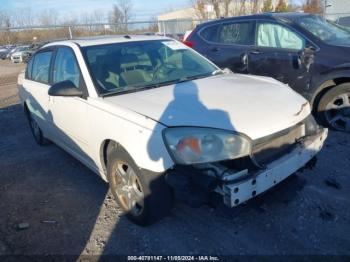  Salvage Chevrolet Malibu