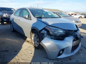  Salvage Toyota Corolla