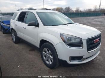  Salvage GMC Acadia