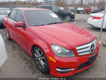  Salvage Mercedes-Benz C-Class