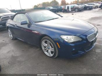  Salvage BMW 6 Series