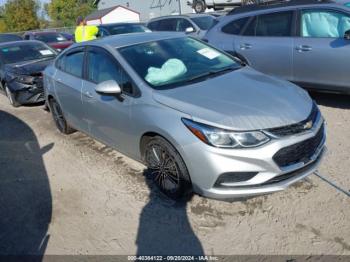  Salvage Chevrolet Cruze